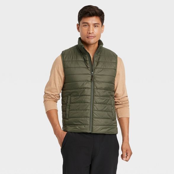 Men's Lightweight Puffer Vest - Goodfellow & Co™ | Target