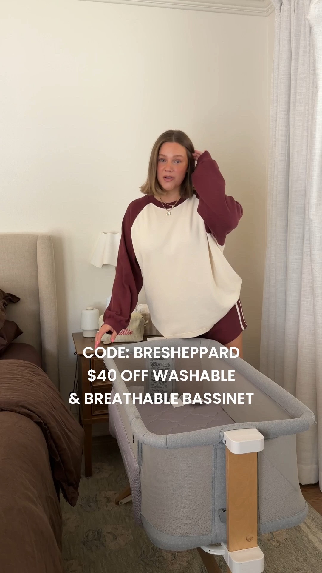 Washable and breathable bassinet and bedside sleeper from Newton we used for Riley and now we use for Millie!! Lightweight but sturdy, adjustable height, simple and you can wash the full mattress and everything! 

#bassinet #babyfaves #baby #babymusthave #momfaves #newborn

#LTKmomlife #LTKBaby