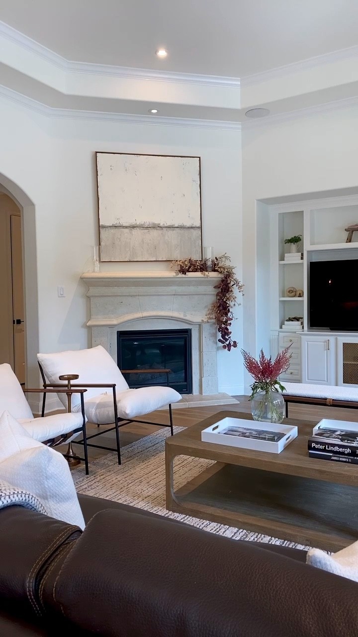 Adding more preFALL touches around the house today. Bang Bang couldn’t resist helping! 🐾Super easy look by layering autumn leaf garland with fall stems. Perfect for over the door, mantles or above the kitchen hood!

🍂Link in bio to SHOP my posts🍂 
 
#fall decor #fireplace decor #fall mantle  #fall #hearthandhand #living room #magnolia #target #homedecor  # florals #garland #autunm decor #fall accent pieces 

#LTKaustralia #LTKhome #LTKSeasonal