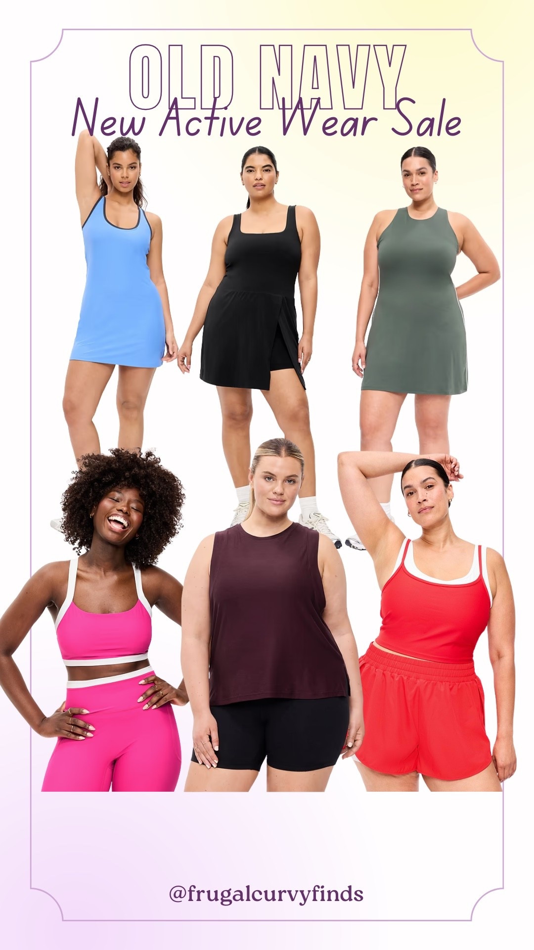 Tons of new women’s activewear just dropped at Old Navy 🙌🏻 Best of all everything is on sale right now! About 20-50% off everything! Available in sizes XS-4X

#LTKSaleAlert #LTKPlusSize #LTKActive