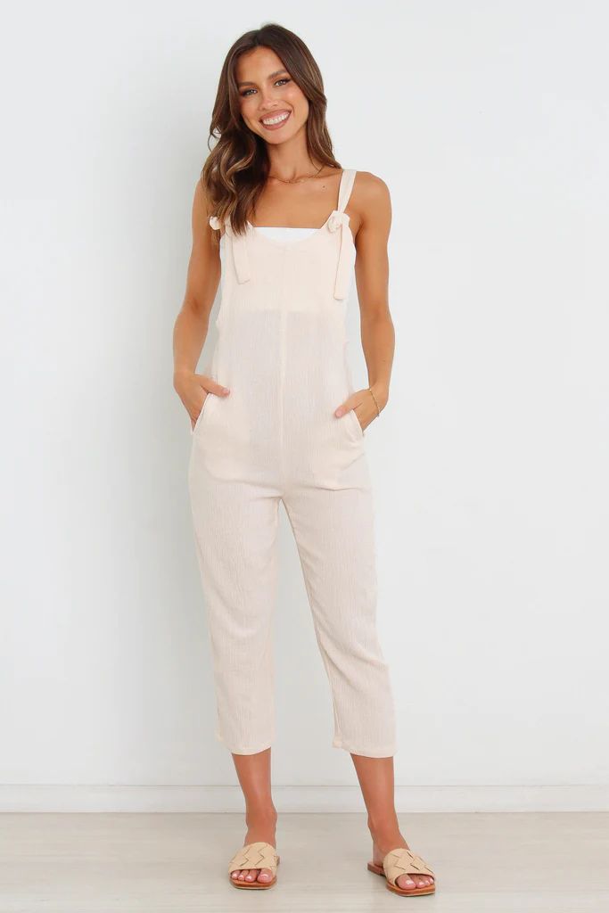 Dorset Jumpsuit - Beige | Petal & Pup (AU)