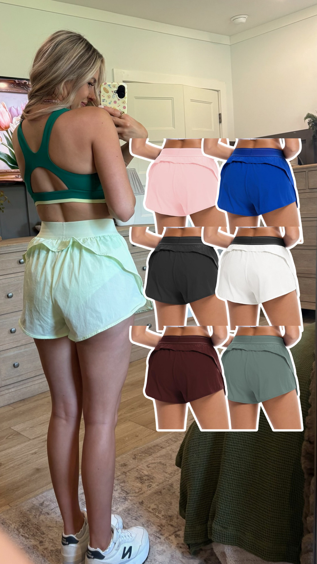 Obsessed with the little ruffle on the back of these shorts! I need the pink and blue ones!!

#LTKootd #LTKActive