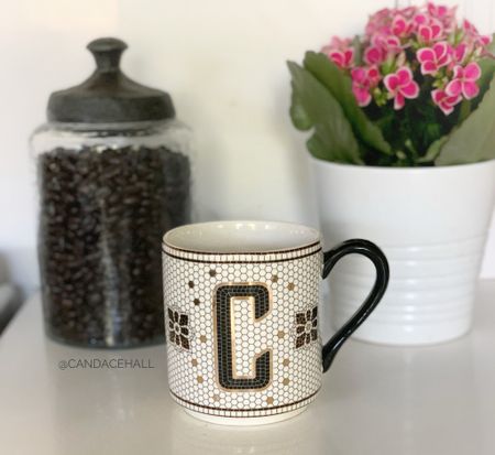 Give a special monogram mug to your favorite Mom for Mother’s Day a birthday or any gift giving spring event. Delightfully decorated in a bistro tile pattern with initial for any coffee or tea lover ☕️💕

#LTKfindsunder50 #LTKGiftGuide #LTKhome