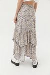 UO Bree Tiered Ruffle Maxi Skirt | Urban Outfitters (US and RoW)