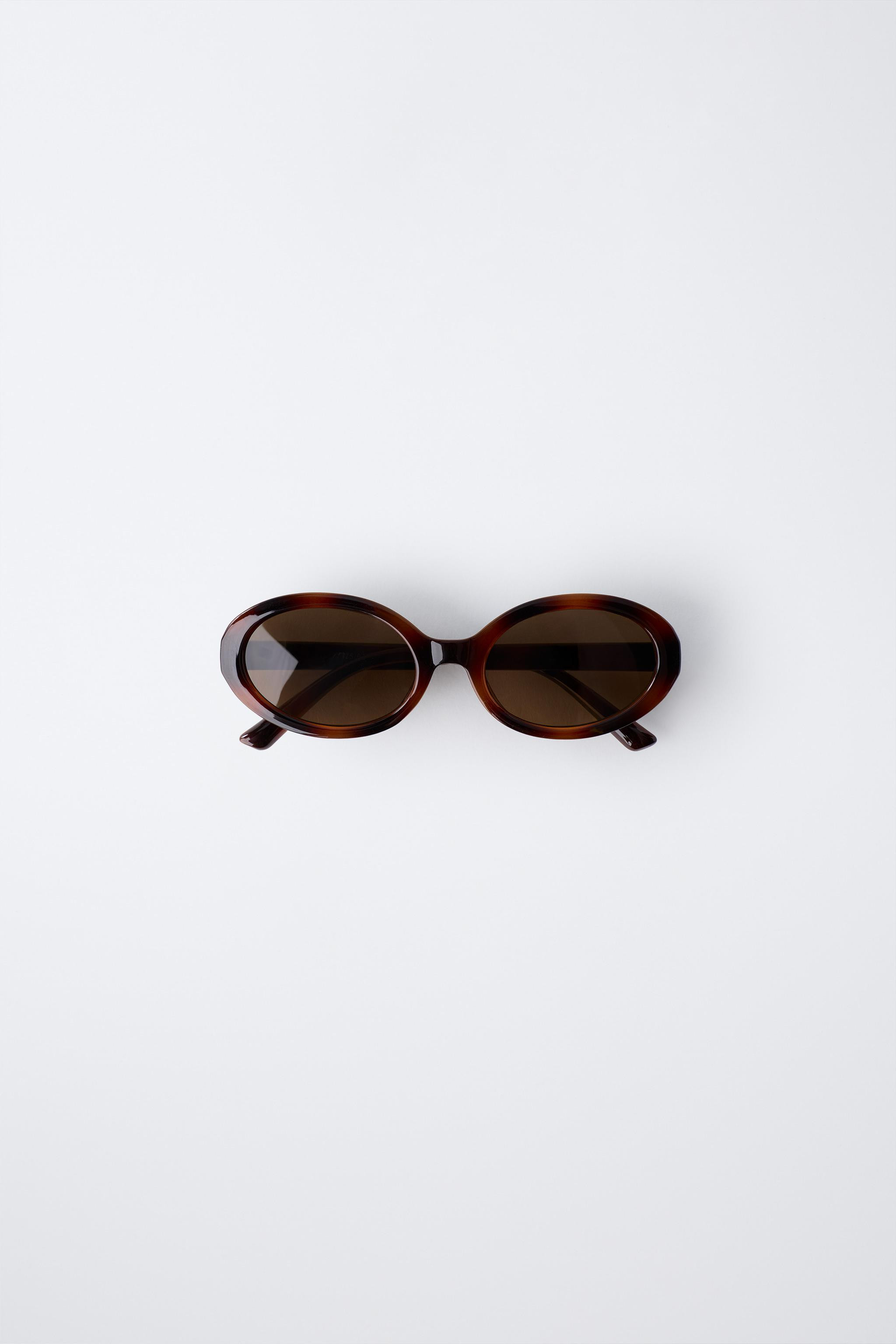 OVAL PLASTIC SUNGLASSES | Zara US