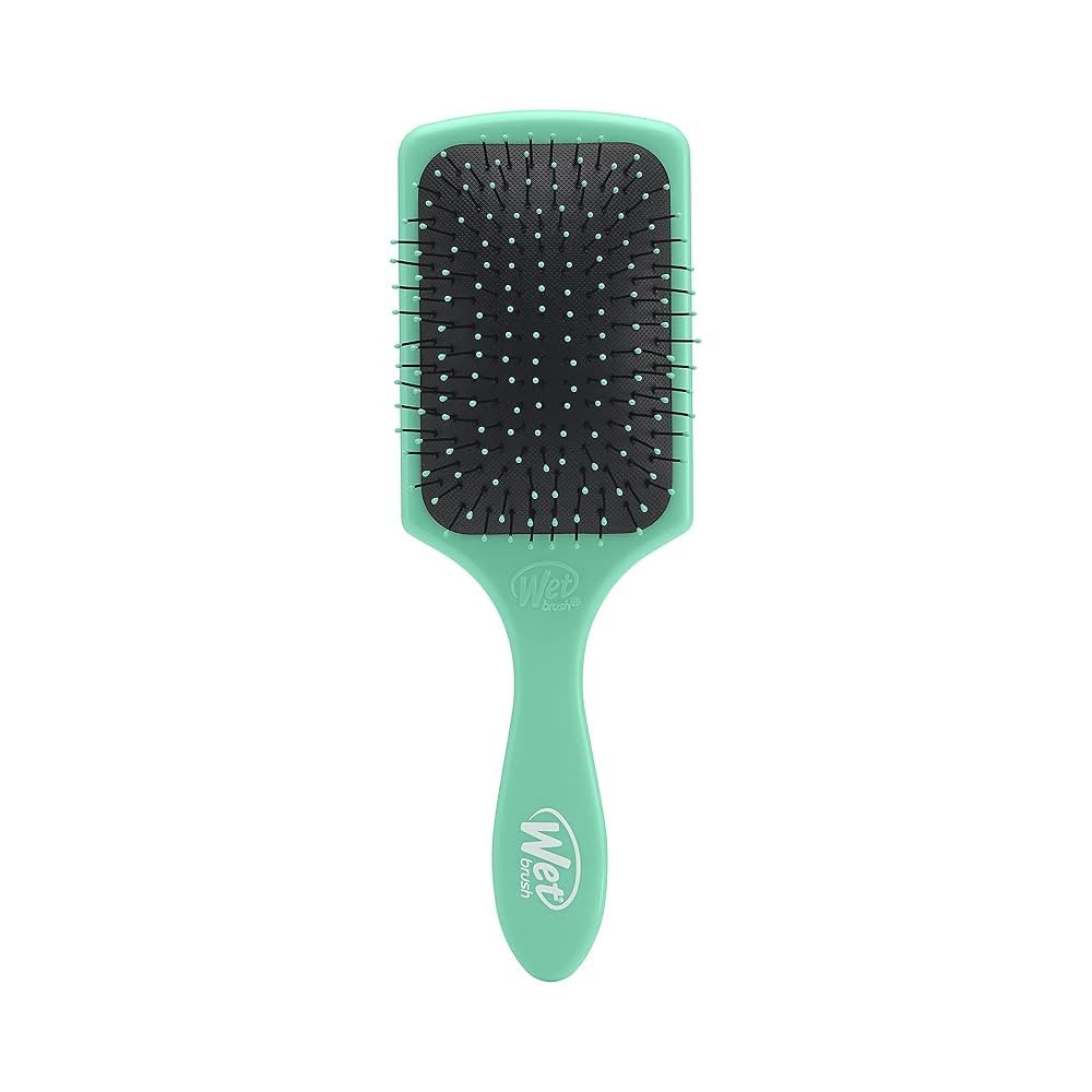 Wet Brush Paddle Detangler Hair Brush, Amazon Exclusive Aqua, Ultra-Soft IntelliFlex Bristles wit... | Amazon (US)