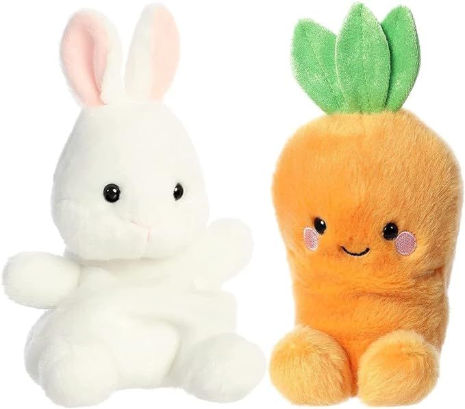 Aurora Palm Pals Bundles - Get Ready for Easter!! (Cheerful Carrot/Cottontail Bunny) | Amazon (US)