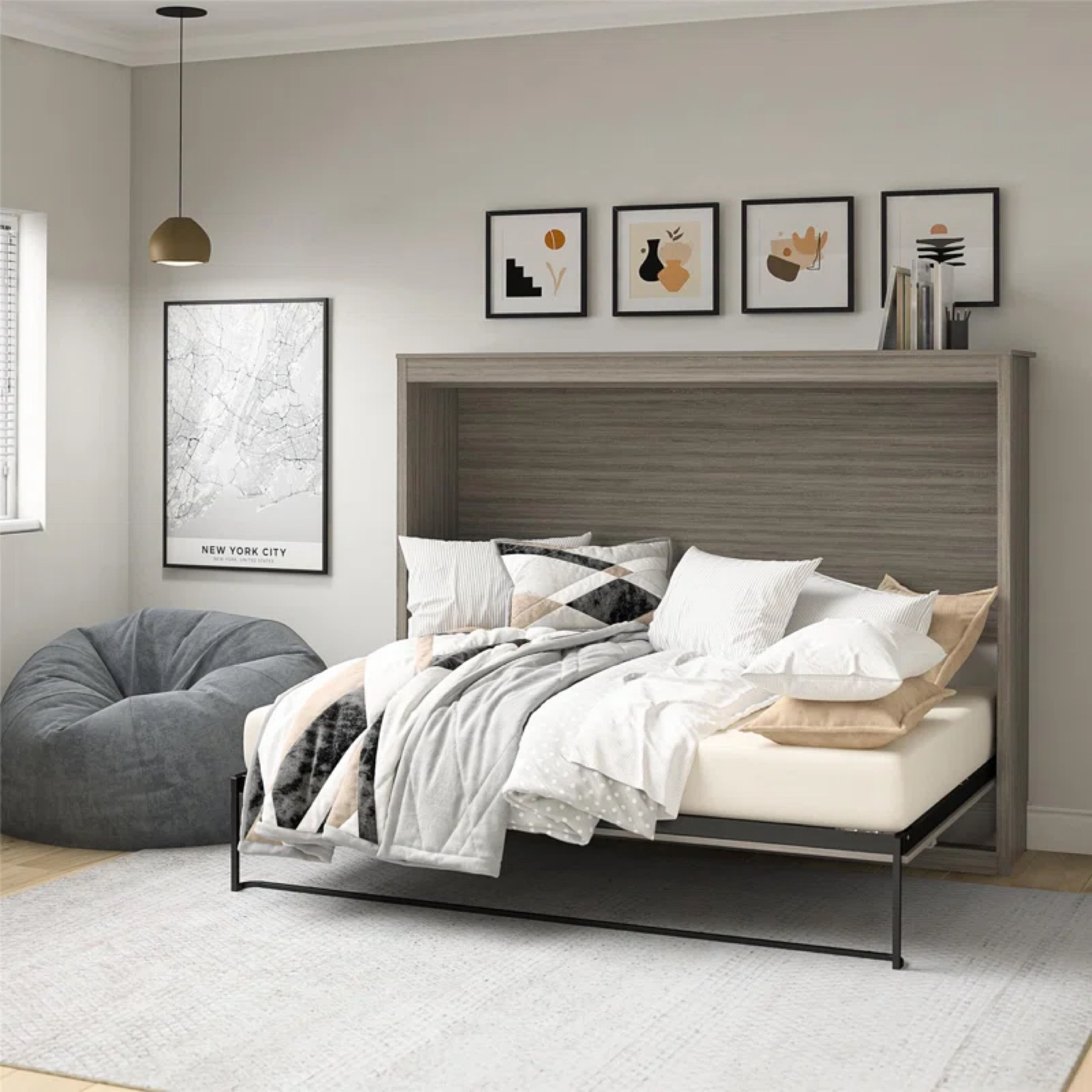 Such a cool bed I came across!Full / Double Murphy Bed. Love this for my oldest son’s room.

#LTKhome #LTKfamily #LTKkids
