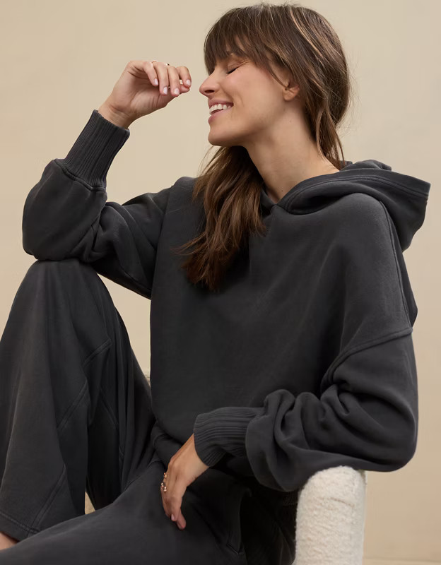 Aerie Cropped Hoodie | American Eagle Outfitters (US & CA)