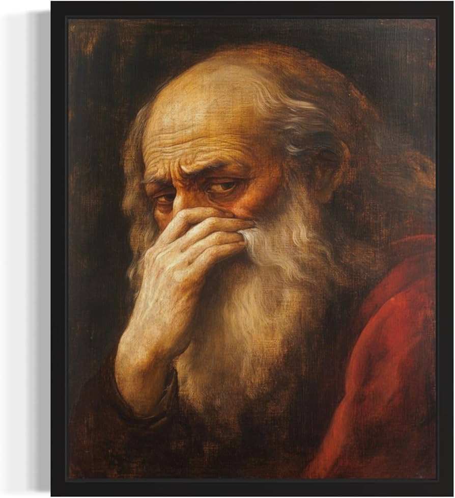 Da Vinci Funny Bathroom Wall Art Print Poster, Famous Celebrity Vintage Funny Classical Clothespi... | Amazon (US)