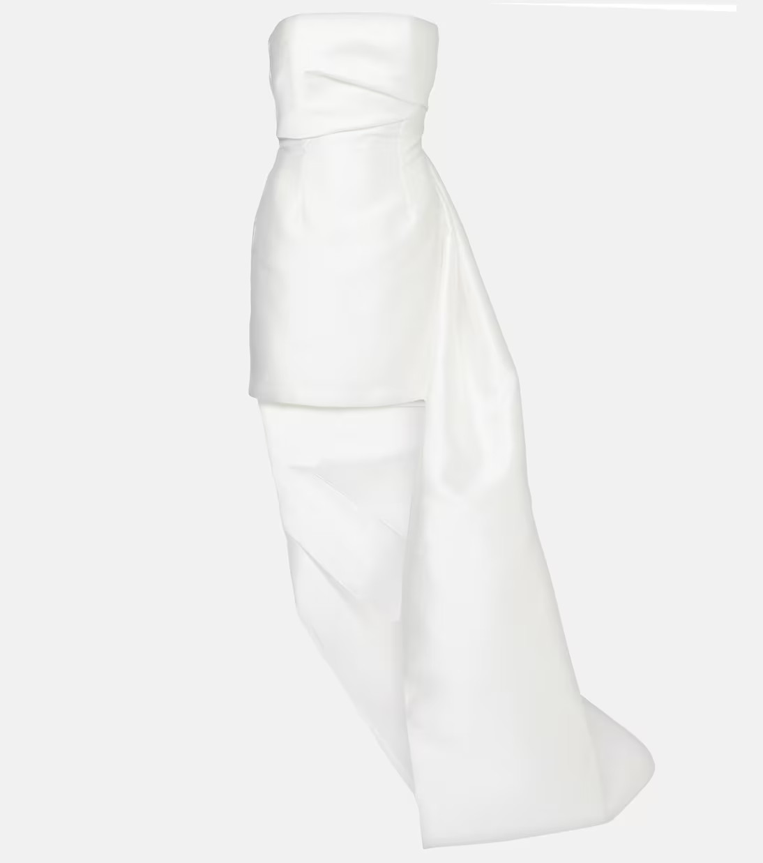 Bridal Meyer tail twill minidress | Mytheresa (UK)