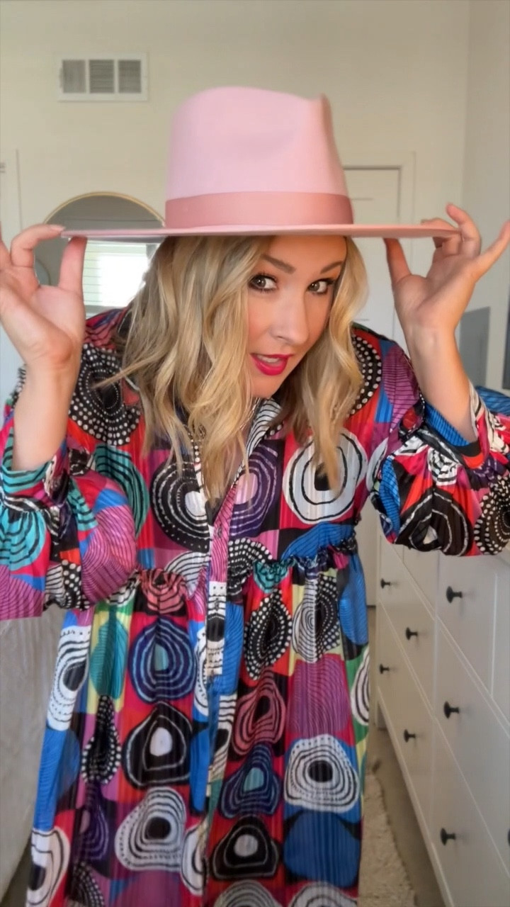 Obsessed with this pink hat, dress, and boots! Perfect for a country concert or a night out in Nashville! 

#LTKtravel #LTKstyletip