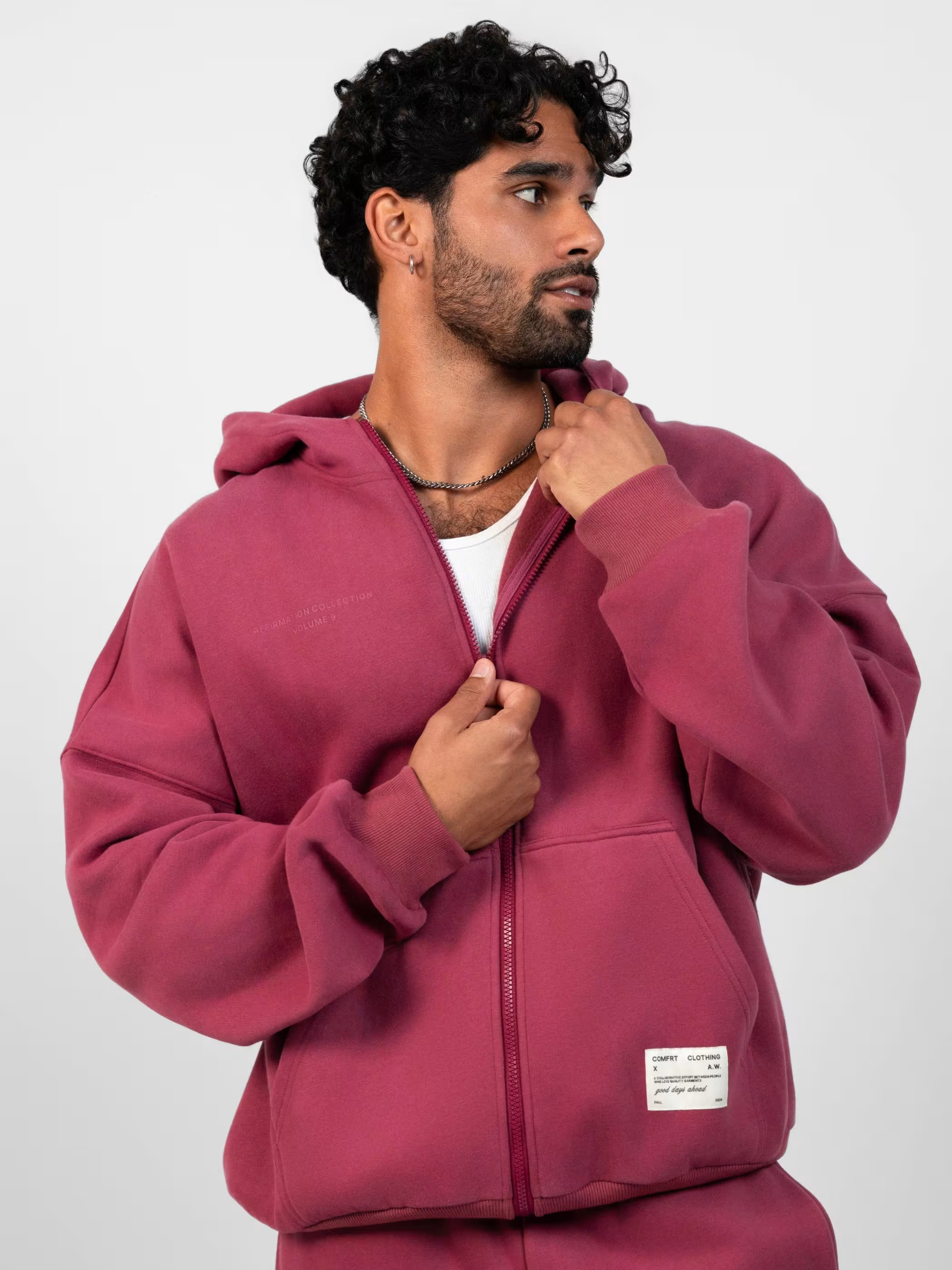 Affirmation Zip Hoodie — Comfrt | Comfrt