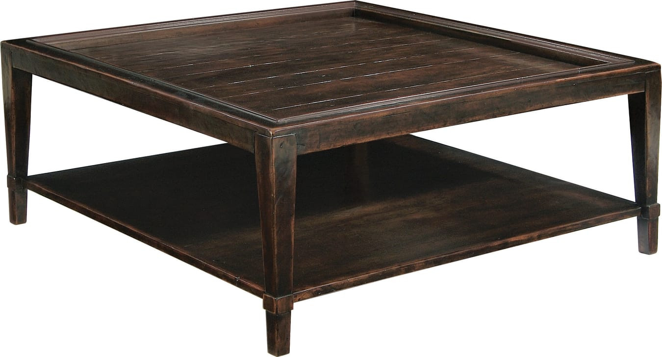 Vintage Patina Square Cocktail Table | Layla Grayce