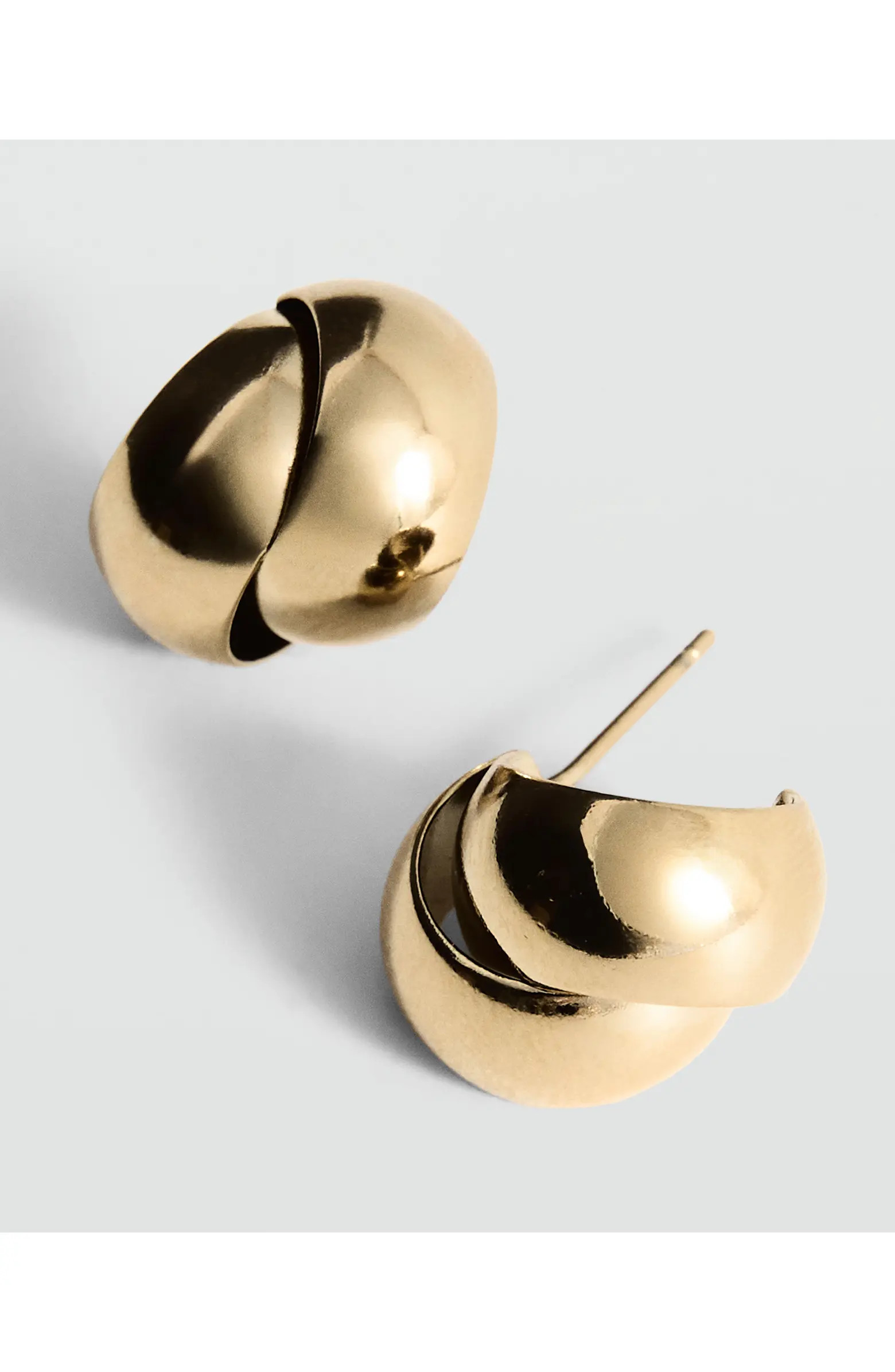 MANGO Geometric Stud Earrings | Nordstrom | Nordstrom