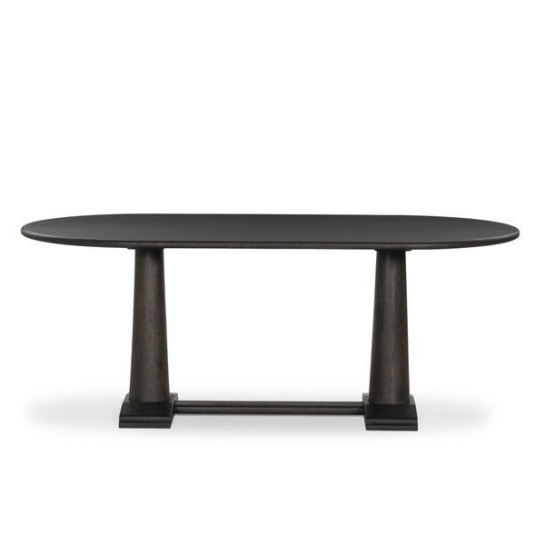 Chamberlain Espresso Oak Veneer Dining Table | Scout & Nimble