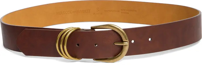 Melrose and Market Mae Triple Keeper Belt | Nordstromrack | Nordstrom Rack