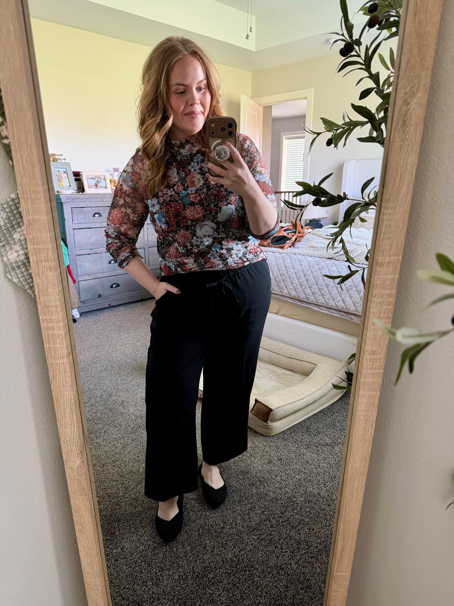 Headed to the theater! 
xL top and bottom 

#LTKMidsize #LTKPetite #LTKootd