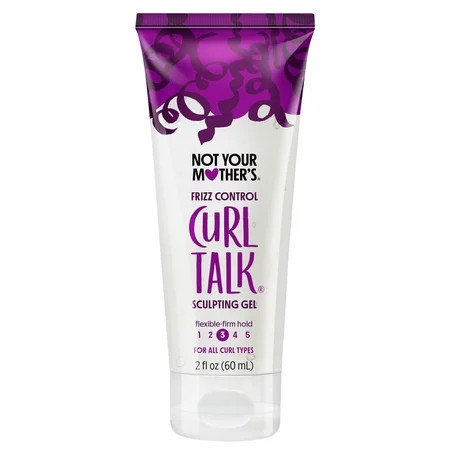 Not Your Mother s Curl Talk Frizz Control Sculpting Hair Gel Flexible-Firm Hold 2 fl oz | Walmart (US)