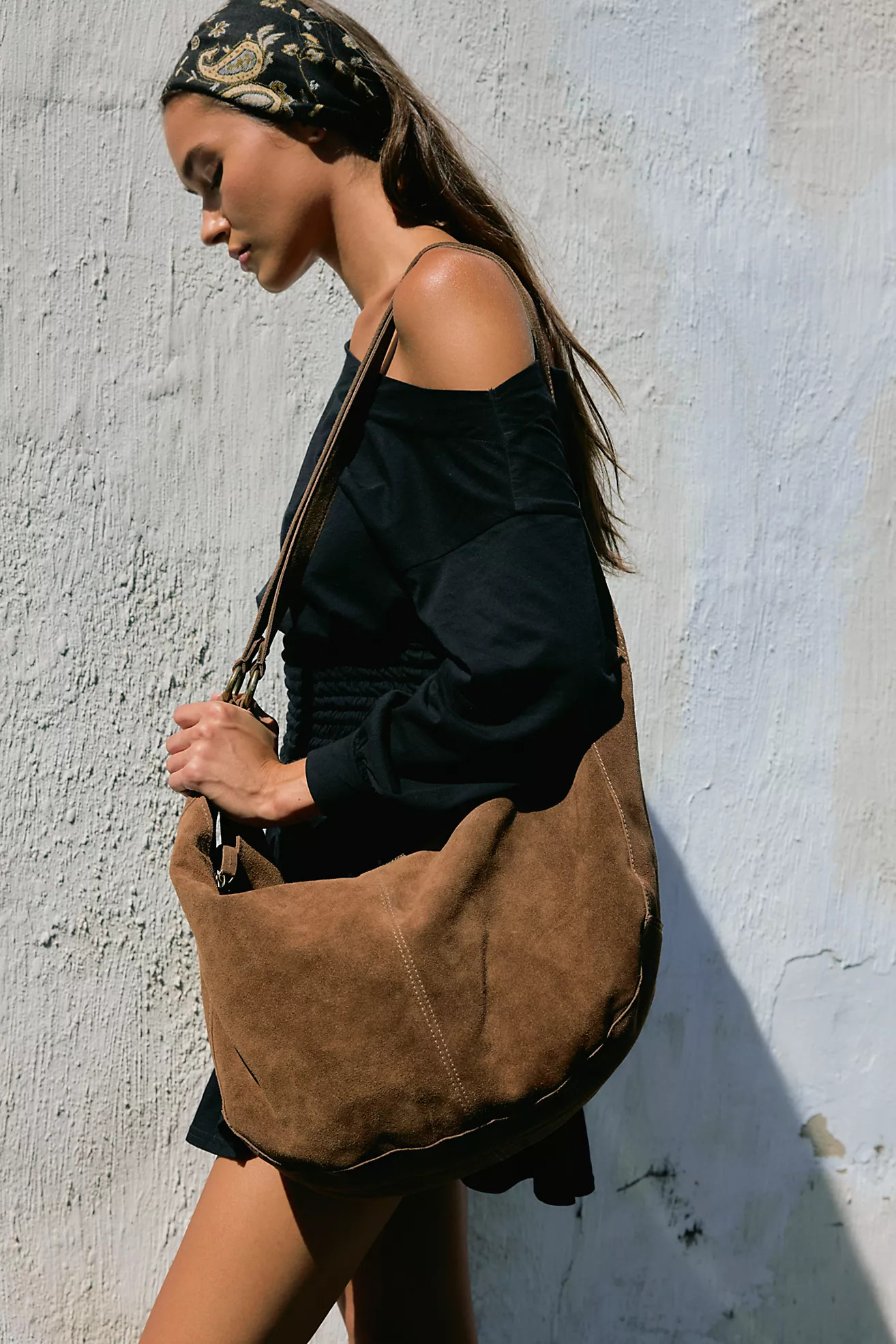 Roma Suede Tote Bag | Free People (Global - UK&FR Excluded)