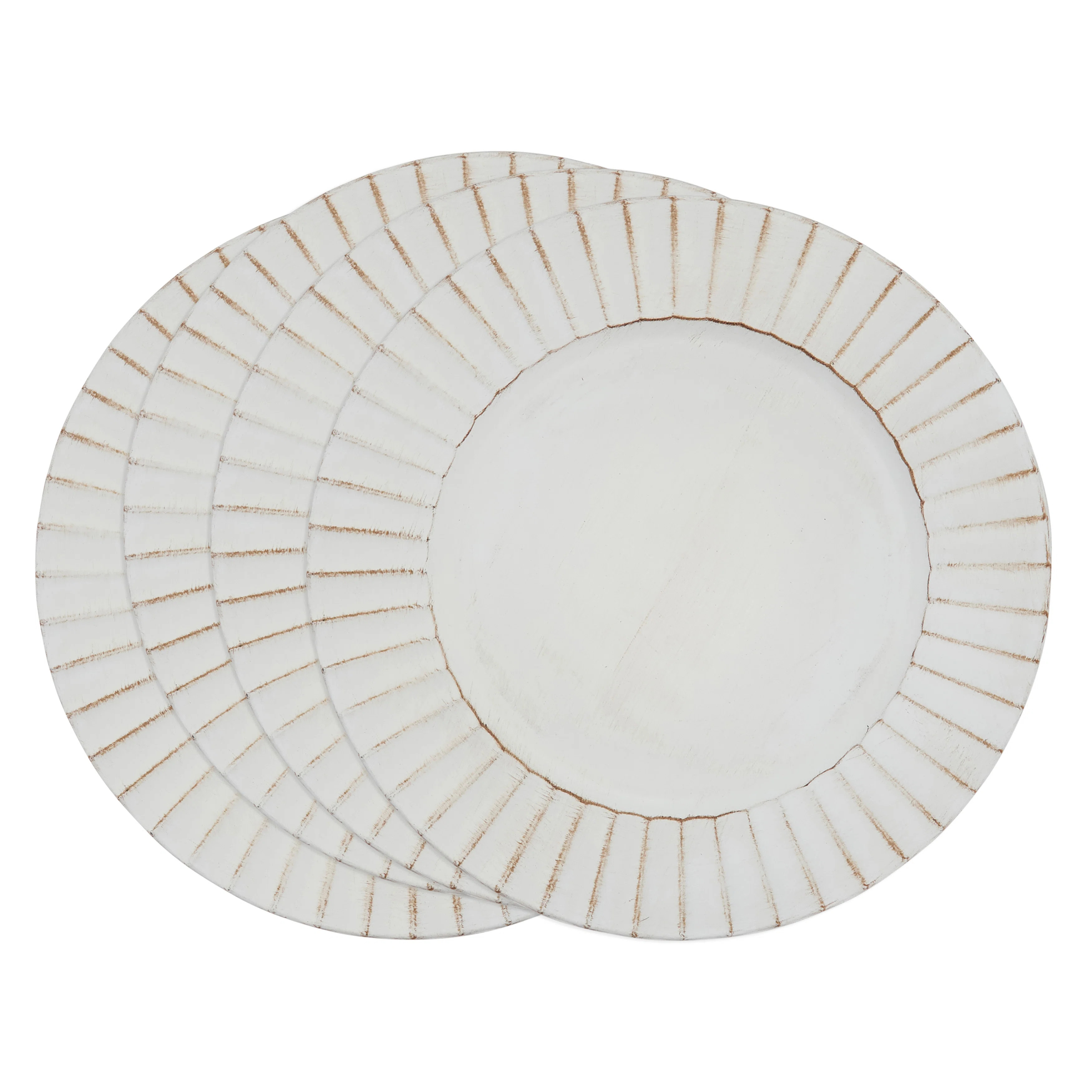 Rosalind Wheeler Sato 4 Piece Charger Set & Reviews | Wayfair | Wayfair North America