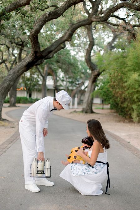 The cutest little family Halloween costume🍪🥛 Everything linked below! 

Halloween 2023 | family costume | Halloween costume 

#LTKHalloween #LTKbaby #LTKfamily