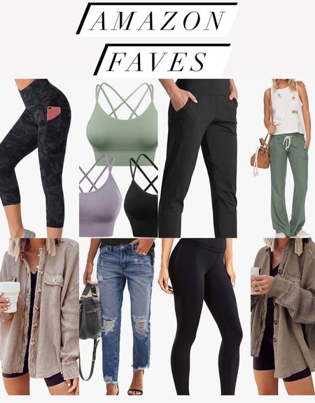 Linking my amazon faves for fashion and decor, sharing here my fave workout, lounge, and fashion dupes. Always looking for affordable styles and decor stay tuned lots to come this week 

amazon prime week • amazon • Amazon fashion finds • workout wear • lounge • athleisure wear • joggers • leggings • cross back sports bras • boyfriend jeans • free People dupe waffle button down • shacket • fall and winter styles • 

#fashion  #joggers #amazon #amazonfashion #workout  
   

#LTKfit #LTKstyletip #LTKsalealert