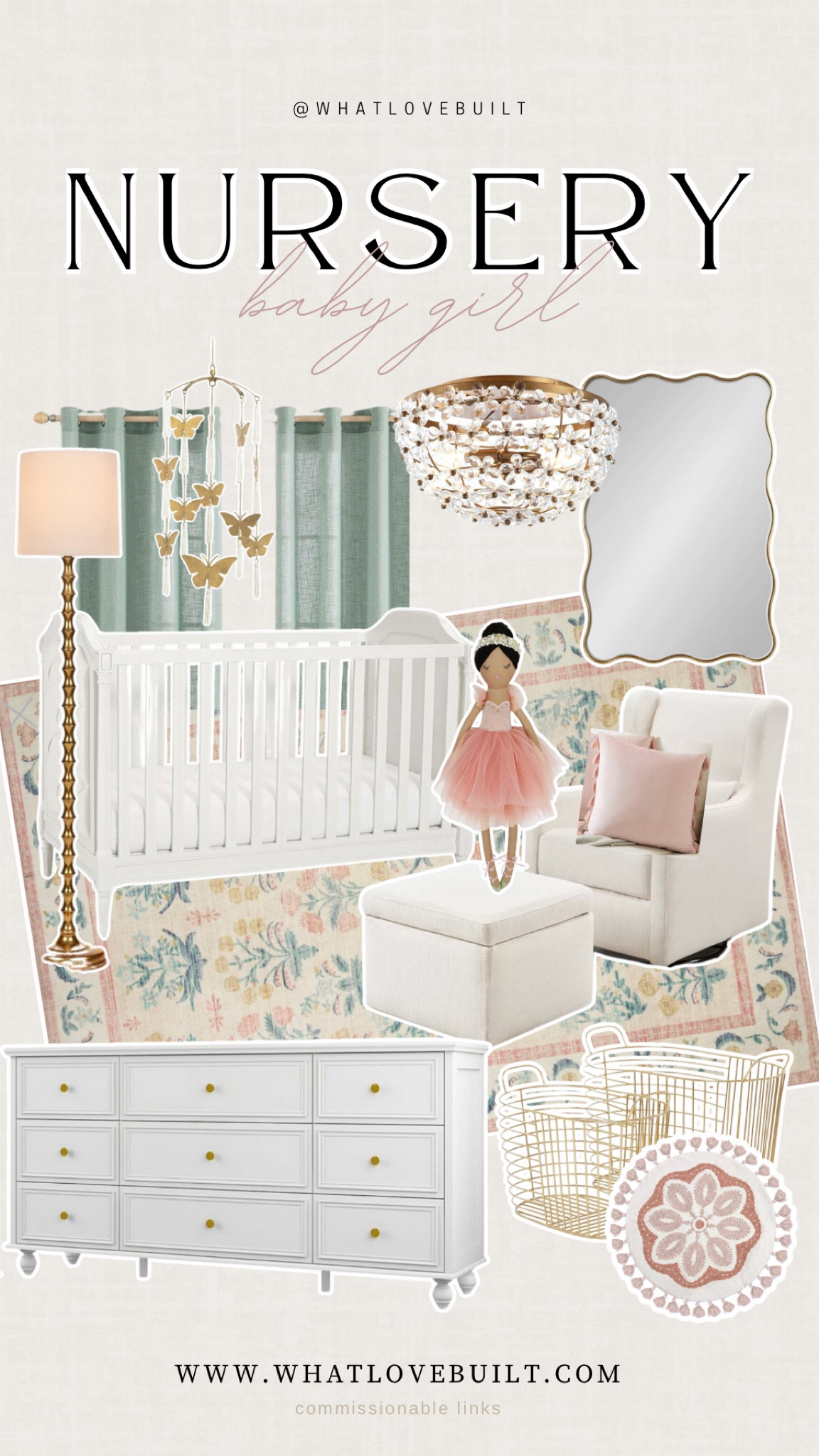 Baby Girl Nursery Room Inspo!

#babygirl #babyroom #nursery #babyroom #baby #girlsroom #home #homedesign #pregnancy #crib #rockingchair #glider 

#LTKBump #LTKHome #LTKBaby