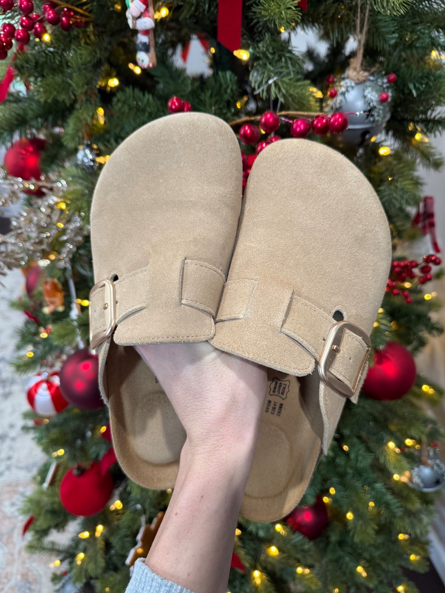 I have been wearing these project cloud clogs all week and they are so comfortable!! Feet do not slide out!! True to size. 

#LTKootd #LTKGiftGuide #LTKHoliday