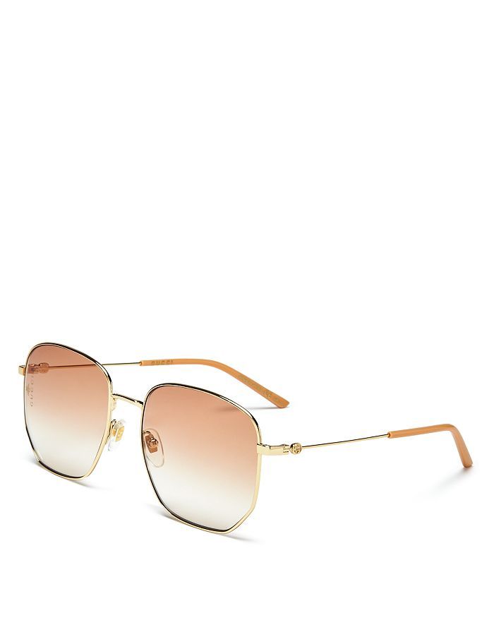 Gucci Women's Octagonal Sunglasses, 56mm  Jewelry & Accessories - Bloomingdale's | Bloomingdale's (US)