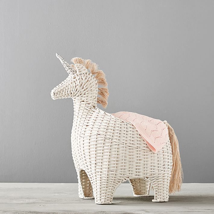 Unicorn Storage Basket - Large | West Elm (US)