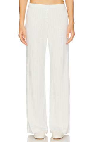 LESET Boxer Pant in Cloud Melange from Revolve.com | Revolve Clothing (Global)