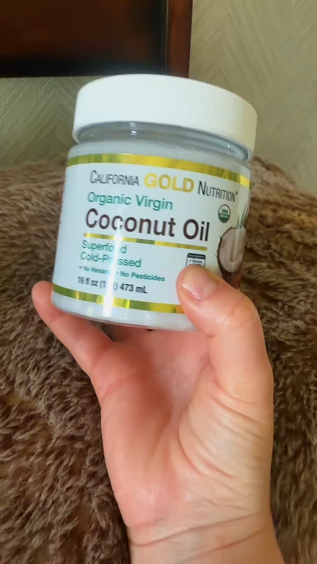Organic virgin coconut oil ￼

#LTKmomlife #LTKBeauty