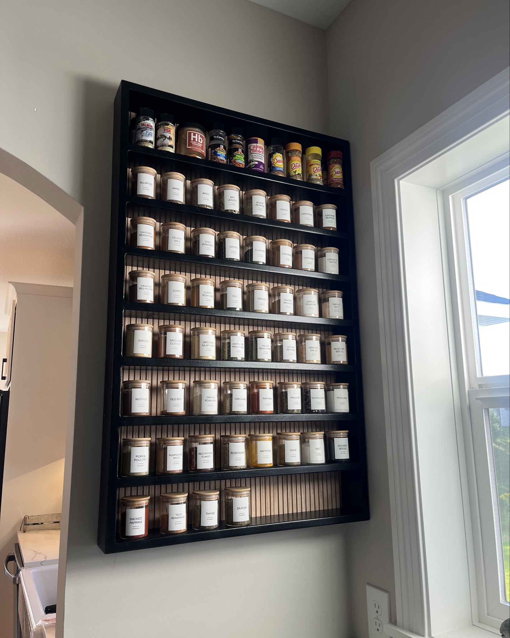 I’m obsessed with the new shelves I built for my spices! This is the perfect way to keep them organized and easily see what I have! 

Plus it’s such a statement in our walk through area and you see it from the kitchen island. 



#LTKHome #LTKFamily #LTKStyleTip