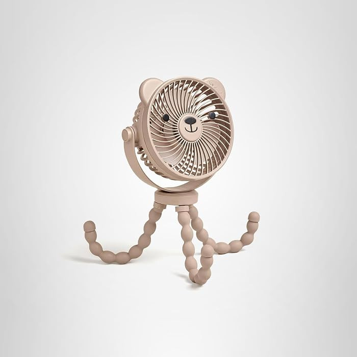 Itzy Ritzy Baby Stroller Fan - Rechargeable Fan Features 360 Degree Swivel, Flexible Wraparound L... | Amazon (US)