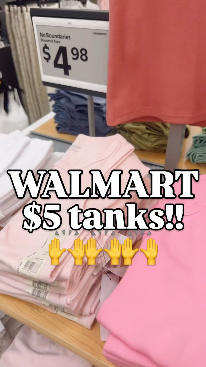 Ribbed, high neck & so many colors -these are the best!! 🙌 Follow & comment BEST for 🔗🛍️

#walmartpartner #tanktops #walmartstyle #summerstyle #afforɗablefashion 