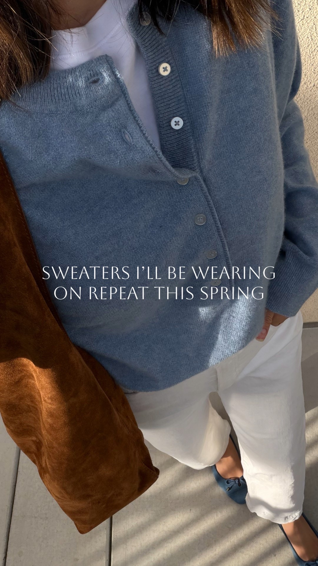 Spring sweaters that are on rotation! (Almost all under $100 cashmere sweaters)

Wearing xs in the cardigan & oversized cashmere sweater, small in the other sweaters 

@onequince #quincepartner 