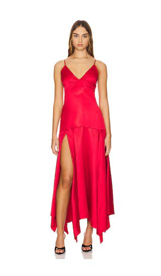 Reseda Dress in Scarlet | Revolve Clothing (Global)