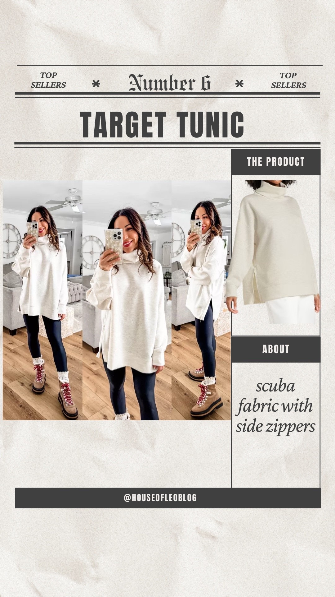 Wearing small sweatshirt tunic, target style

#LTKFindsUnder50 #LTKOver40