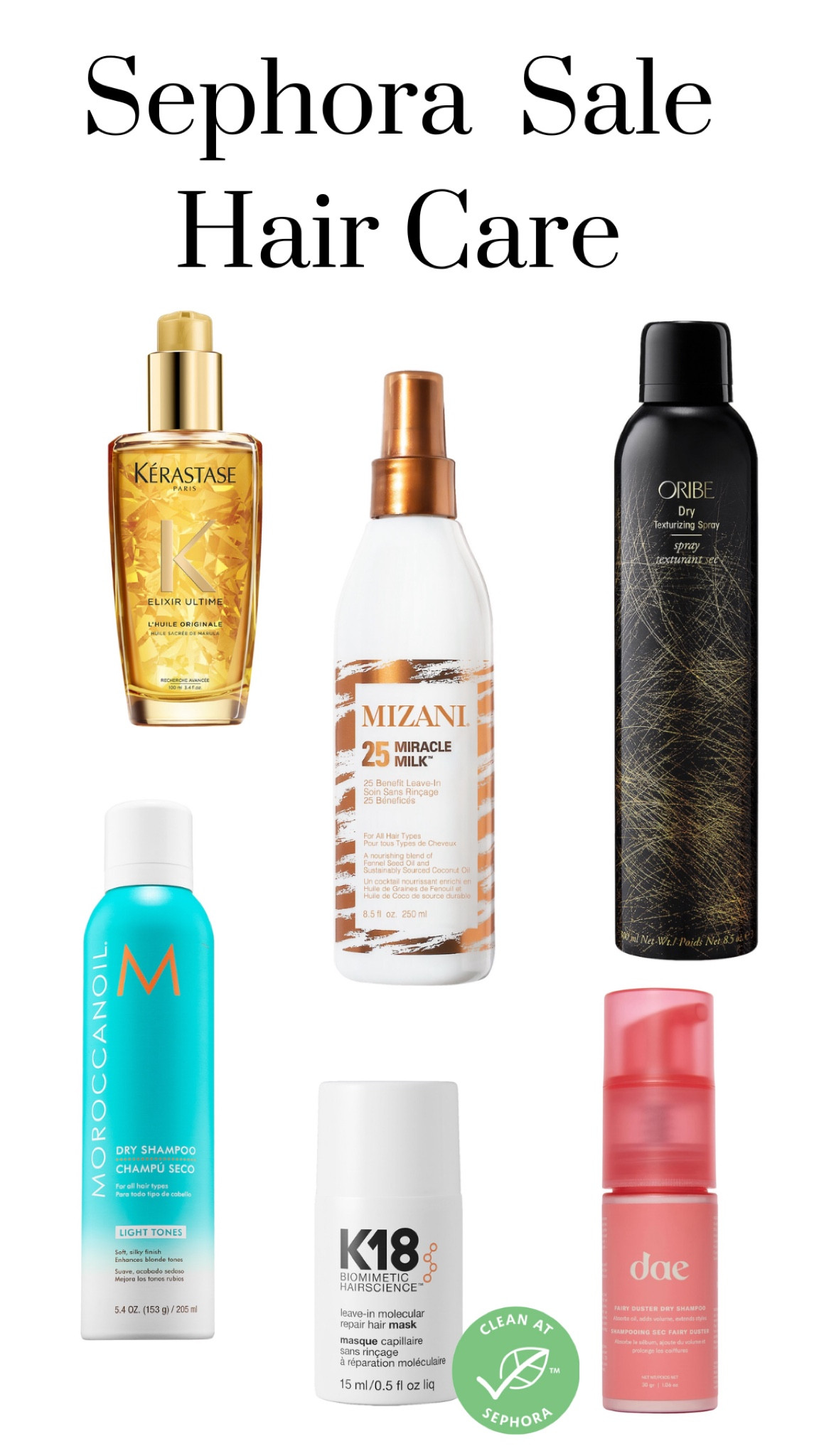 Sephora Sale Hair care 

#LTKxSephora #LTKbeauty #LTKsalealert