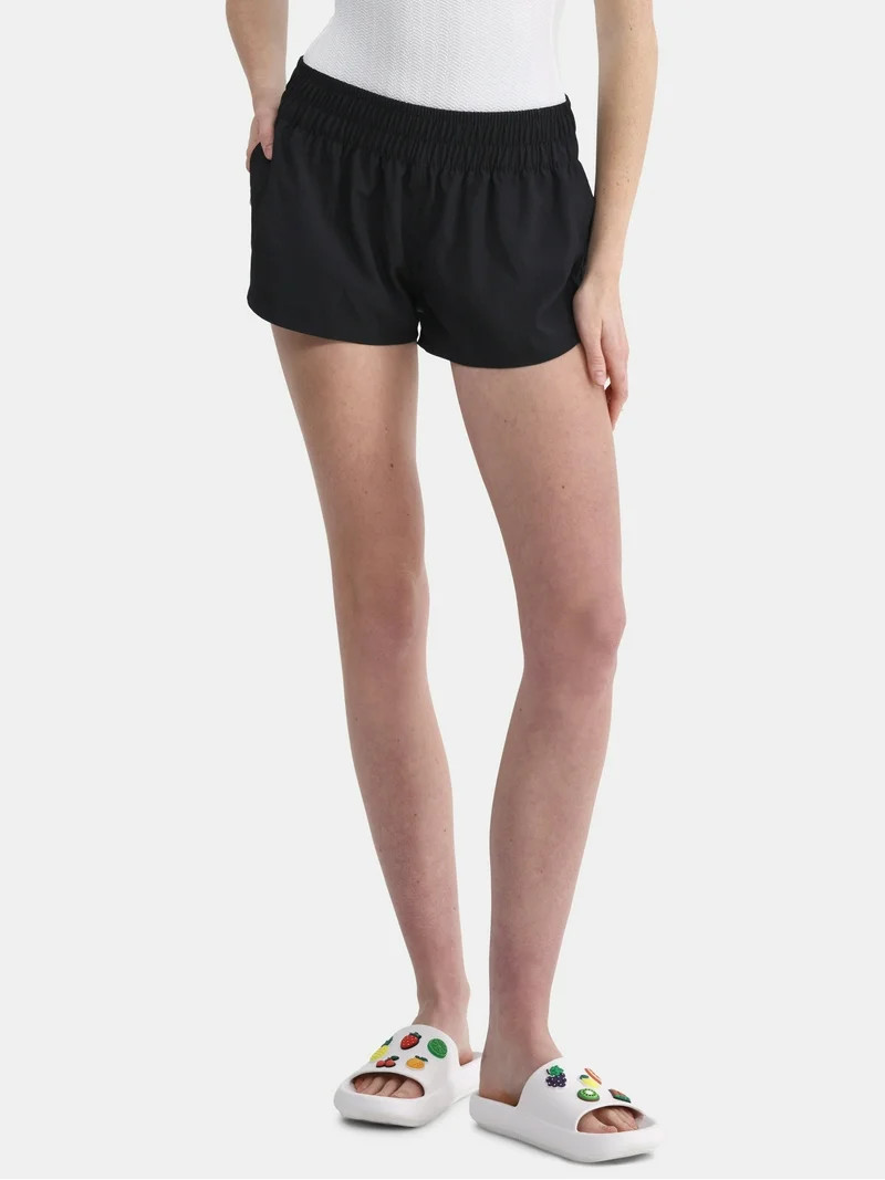 No Boundaries Women's Coverup Boardshorts, Sizes XS-XXL | Walmart (US)