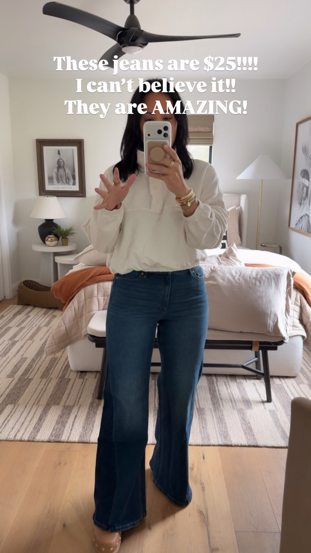 Top size large, jeans size 8 (I’m a size 8/10), shoes fit tts (I’m a 9.5/10 and did a 10). 

#LTKWorkwear #LTKootd #LTKOver40