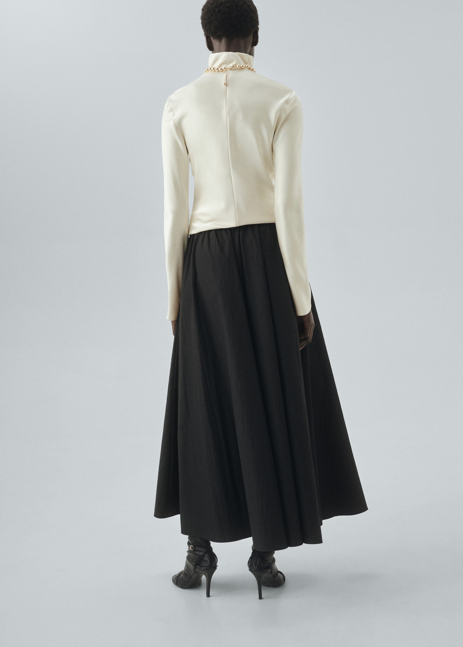 Long flared skirt - Women | MANGO USA | Mango (US/MX/AU)