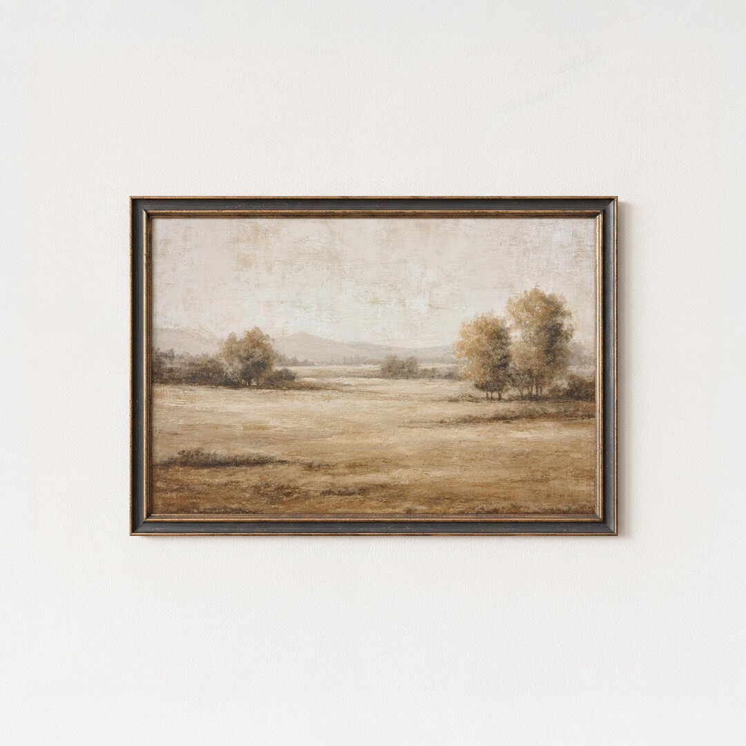 Digital Download | Vintage Art | Landscape | Tree Illustration | Watercolor - Etsy | Etsy (US)