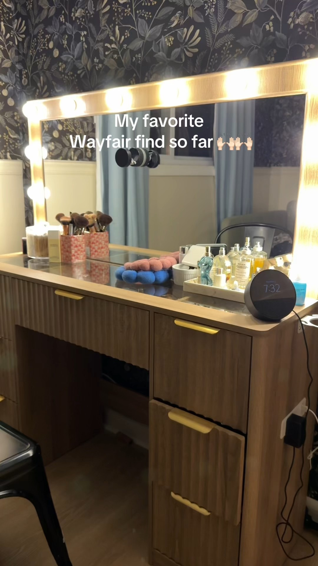 My favorite @wayfair item I’ve ever purchased! This vanity makes getting ready sooo luxurious 

#LTKCyberWeek #LTKHoliday #LTKGiftGuide