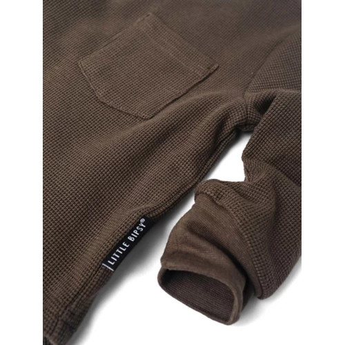 Toddler Little Bipsy Waffle Pocket Long Sleeve T-Shirt | Scheels