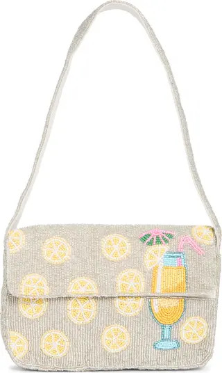 Lemonade Beaded Baguette Shoulder Bag | Nordstrom Rack
