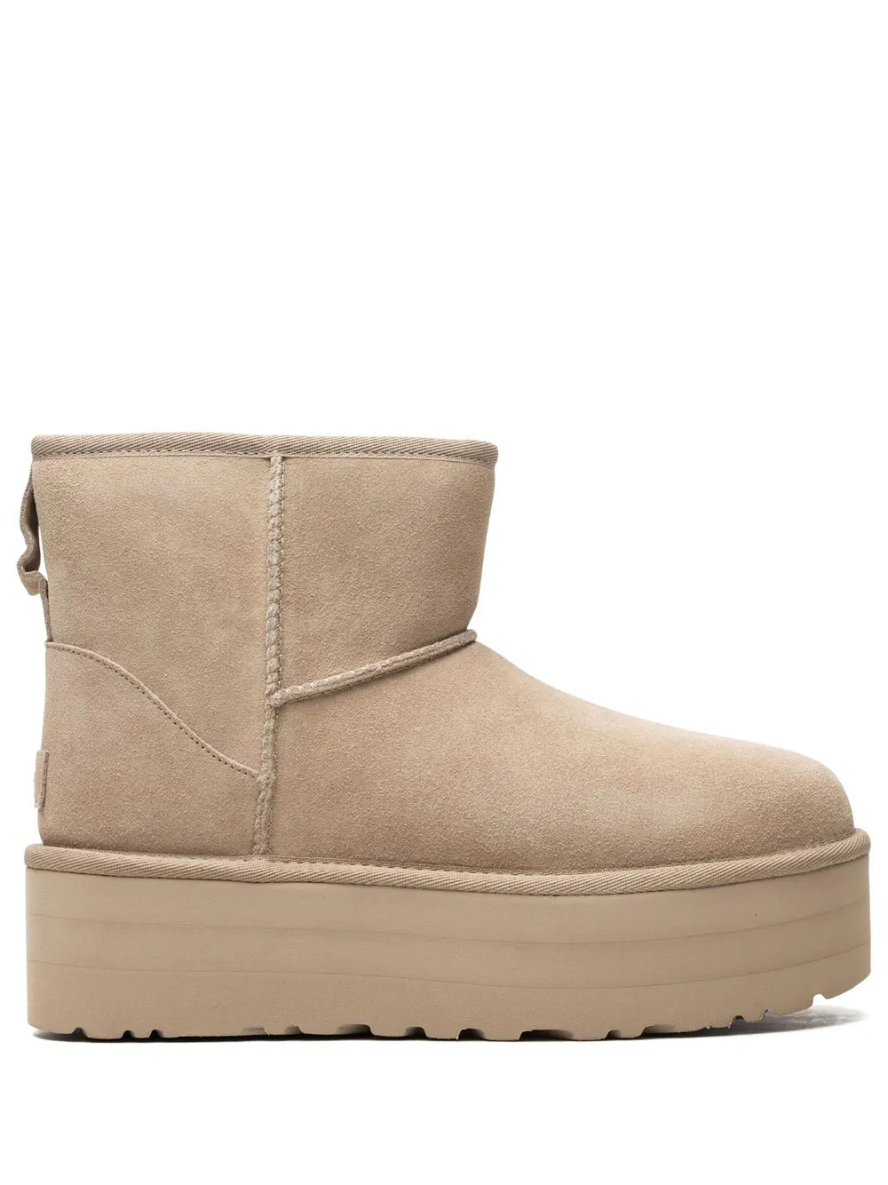 UGG Classic Mini Platform 50.8mm "Mustard Seed" Boots | Neutrals | FARFETCH | Farfetch Global