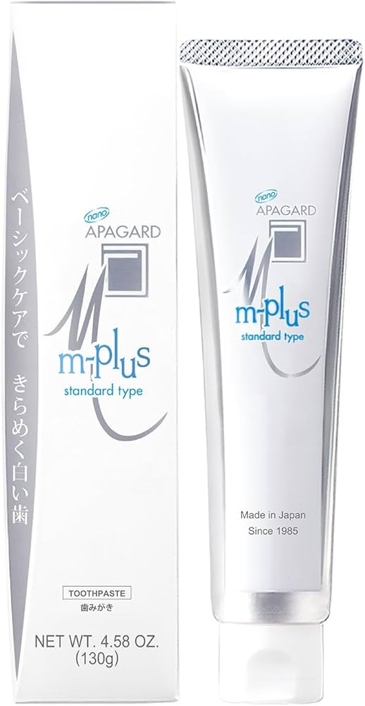 APAGARD® M-Plus, Sangi's Nano-Hydroxyapatite Toothpaste for Naturally Whiter Teeth. Fluoride-Fre... | Amazon (US)