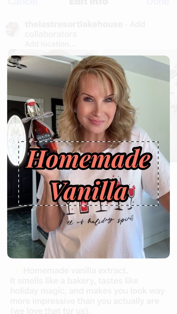 🎄 Reminder: Christmas is only 6 months away!

If homemade vanilla extract is on your gift list this year, now is the time to start. The longer it sits, the better it gets. 🤎

Need the bottles, beans, and supplies?

#LTKfoodie #LTKOver40 #LTKHome